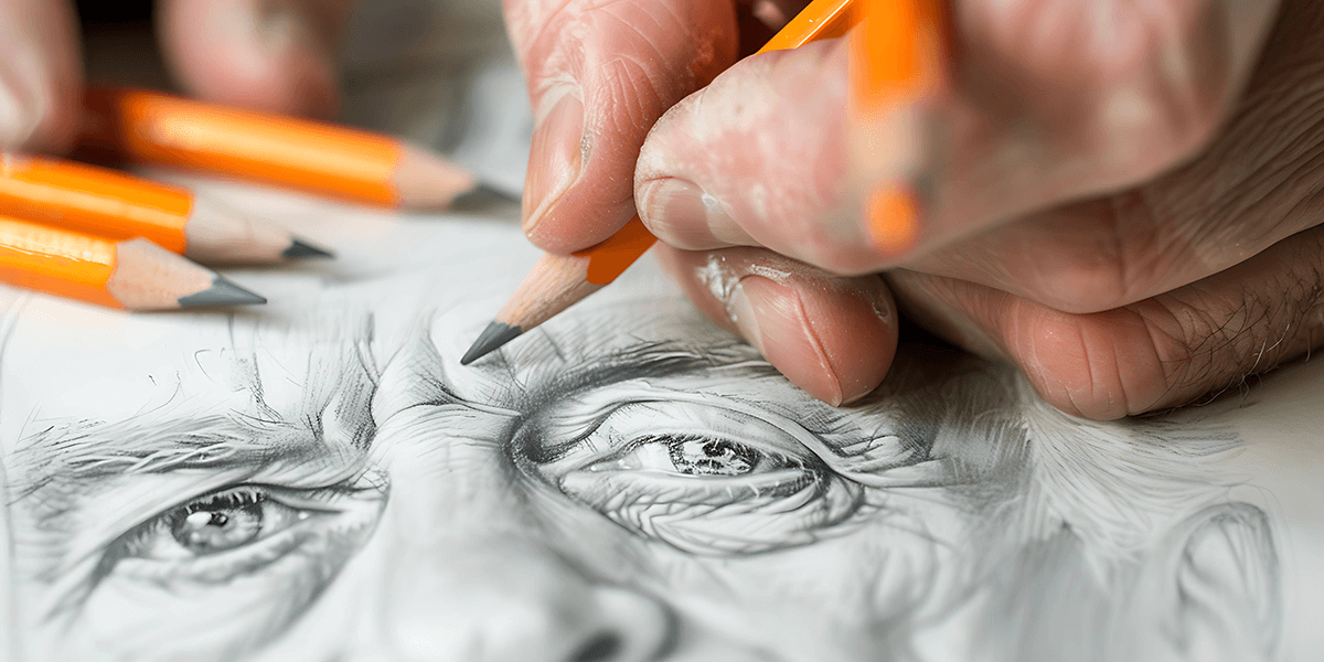 dessin réaliste, l'art du portrait vivant